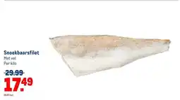 Makro Snoekbaarsfilet aanbieding
