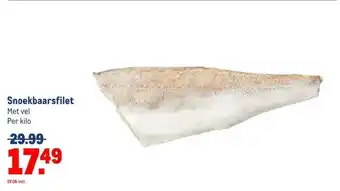 Makro Snoekbaarsfilet aanbieding