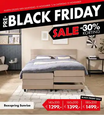 Woonsquare Boxspring Sunrise aanbieding