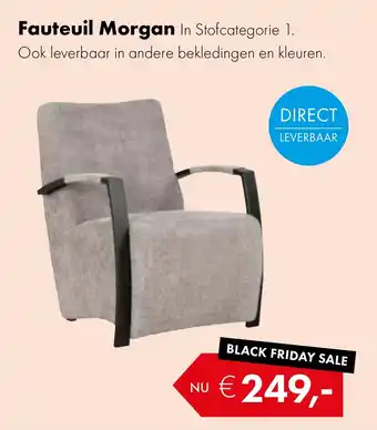 Woonsquare Fauteuil Morgan aanbieding