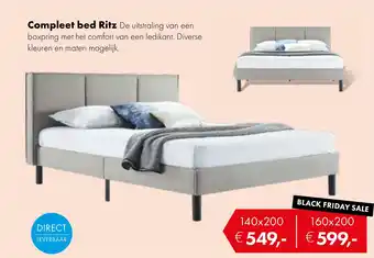 Woonsquare Compleet bed Ritz aanbieding