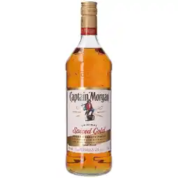 Dirck 3 Captain Morgan Spiced Gold 100 cl aanbieding