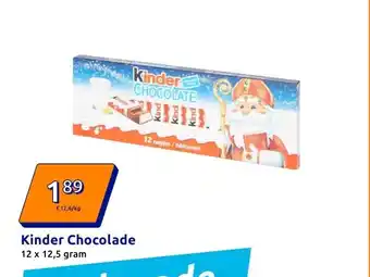 Action Kinder Chocolade aanbieding
