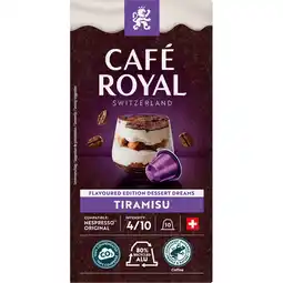 Jumbo Café Royal Flavoured Edition Dessert Dreams Tiramisu 10x50g aanbieding