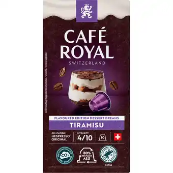 Jumbo Café Royal Flavoured Edition Dessert Dreams Tiramisu 10x50g aanbieding