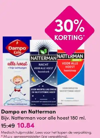 Drogisterij Visser Dampo en Natterman aanbieding