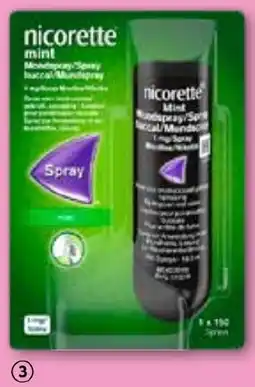 Drogisterij Visser Nicorette Mondspray 1 mg mint aanbieding