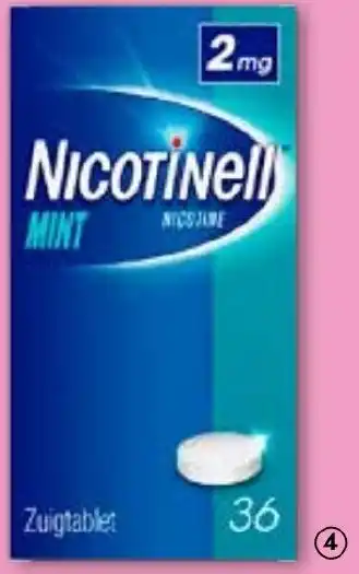 Drogisterij Visser Nicotinell Zuigtabletten mint 2 mg aanbieding