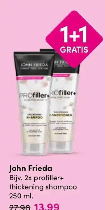 Drogisterij Visser John Frieda aanbieding