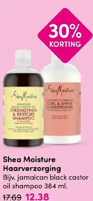 Drogisterij Visser Shea Moisture Haarverzorging aanbieding