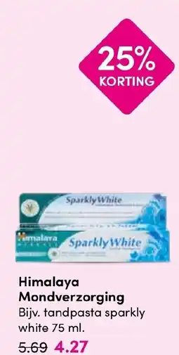 Drogisterij Visser Himalaya Mondverzorging aanbieding
