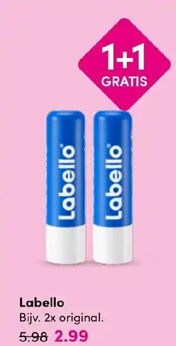 Drogisterij Visser Labello aanbieding