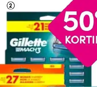 Drogisterij Visser Gillette Mach3 aanbieding