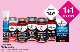 Drogisterij Visser Lucovitaal Multivitamine aanbieding