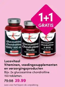 Drogisterij Visser Lucovitaal Vitaminen, voedingssupplementen en verzorgingsproducten aanbieding