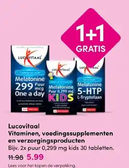 Drogisterij Visser Lucovitaal Vitaminen, voedingssupplementen en verzorgingsproducten aanbieding