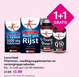 Drogisterij Visser Lucovitaal Vitaminen, voedingssupplementen en verzorgingsproducten aanbieding
