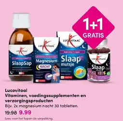 Drogisterij Visser Lucovitaal Vitaminen, voedingssupplementen en verzorgingsproducten aanbieding