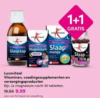 Drogisterij Visser Lucovitaal Vitaminen, voedingssupplementen en verzorgingsproducten aanbieding
