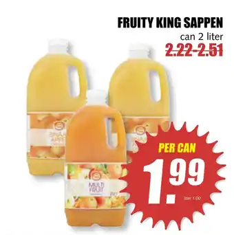 MCD Supermarkt Fruity King Sappen aanbieding