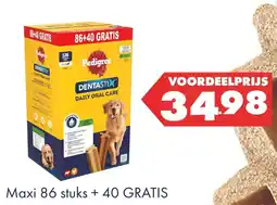 Huisdier Voordeelshop Pedigree Dentastix Megabox aanbieding