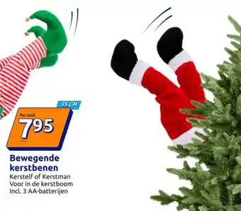 Action Bewegende kerstbenen aanbieding