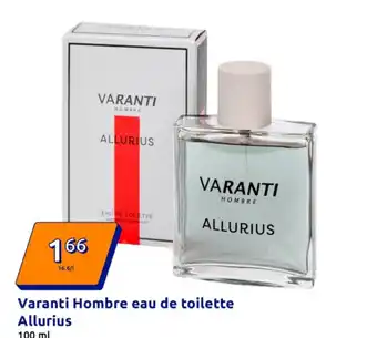 Action Varanti Hombre eau de toilette Allurius aanbieding