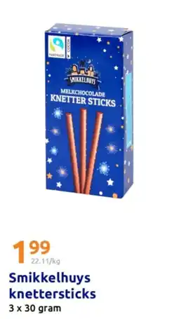 Action Smikkelhuys knettersticks aanbieding