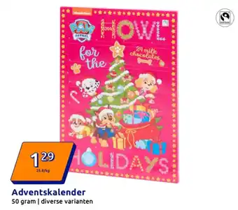 Action Adventskalender aanbieding