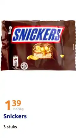 Action Snickers aanbieding