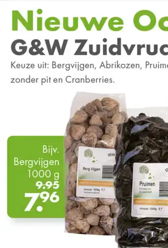 Gezond & Wel G&W Zuidvruchten aanbieding