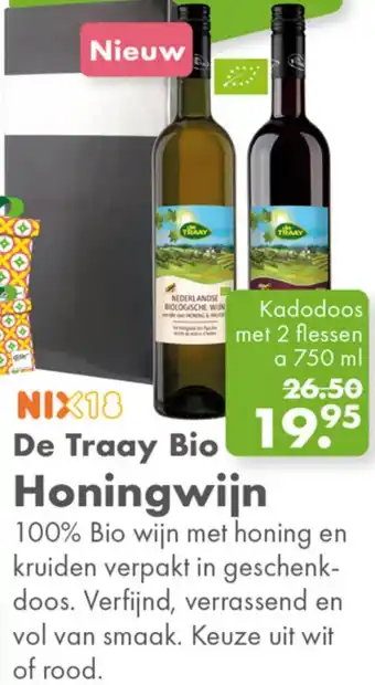 Gezond & Wel De Traay Bio Honingwijn aanbieding