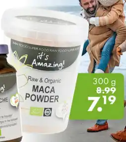 Gezond & Wel It's Amazing Biologische Maca Powder aanbieding