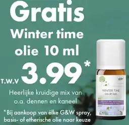 Gezond & Wel Winter time olie aanbieding