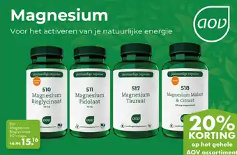 Gezond & Wel AOV assortiment aanbieding