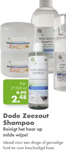 Gezond & Wel Dode Zeezout Shampoo aanbieding