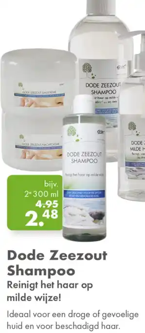 Gezond & Wel Dode Zeezout Shampoo aanbieding
