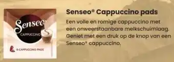 Albert Heijn Senseo Cappuccino pads aanbieding