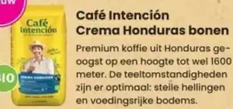 Albert Heijn Café Intención Crema Honduras bonen aanbieding