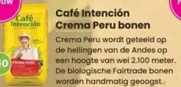 Albert Heijn Café Intención Crema Peru bonen aanbieding