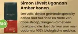 Albert Heijn Simon Levelt Ugandan Amber bonen aanbieding