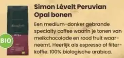 Albert Heijn Simon Levelt Peruvian Opal bonen aanbieding