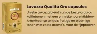 Albert Heijn Lavazza Qualità Oro capsules aanbieding