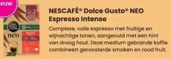 Albert Heijn NESCAFÉ Dolce Gusto NEO Espresso Intense aanbieding