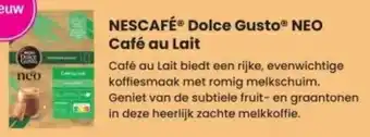 Albert Heijn NESCAFÉ Dolce Gusto NEO Café au Lait aanbieding