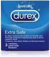Bol.com Durex Condooms - Extra Safe 3 stuks aanbieding