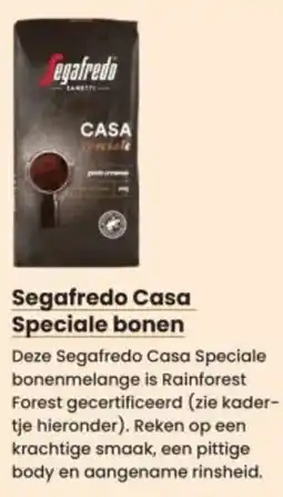 Albert Heijn Segafredo Casa Speciale bonen aanbieding