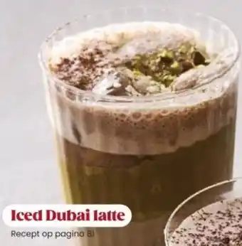 Albert Heijn Iced Dubai latte aanbieding