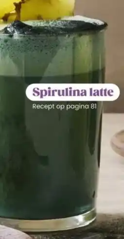 Albert Heijn Spirulina latte aanbieding