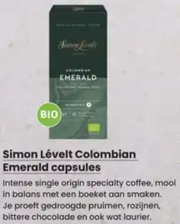 Albert Heijn Simon Lévelt Colombian Emerald capsules aanbieding